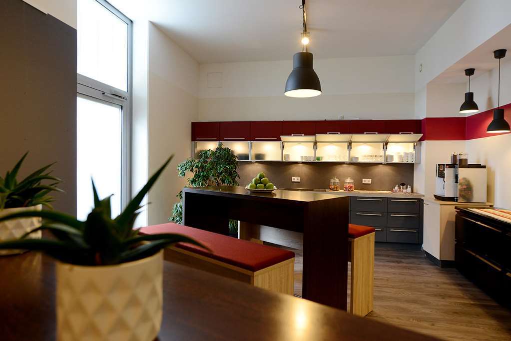 Livenwork Hotel & Coworking Gvz Ingolstadt Étterem fotó